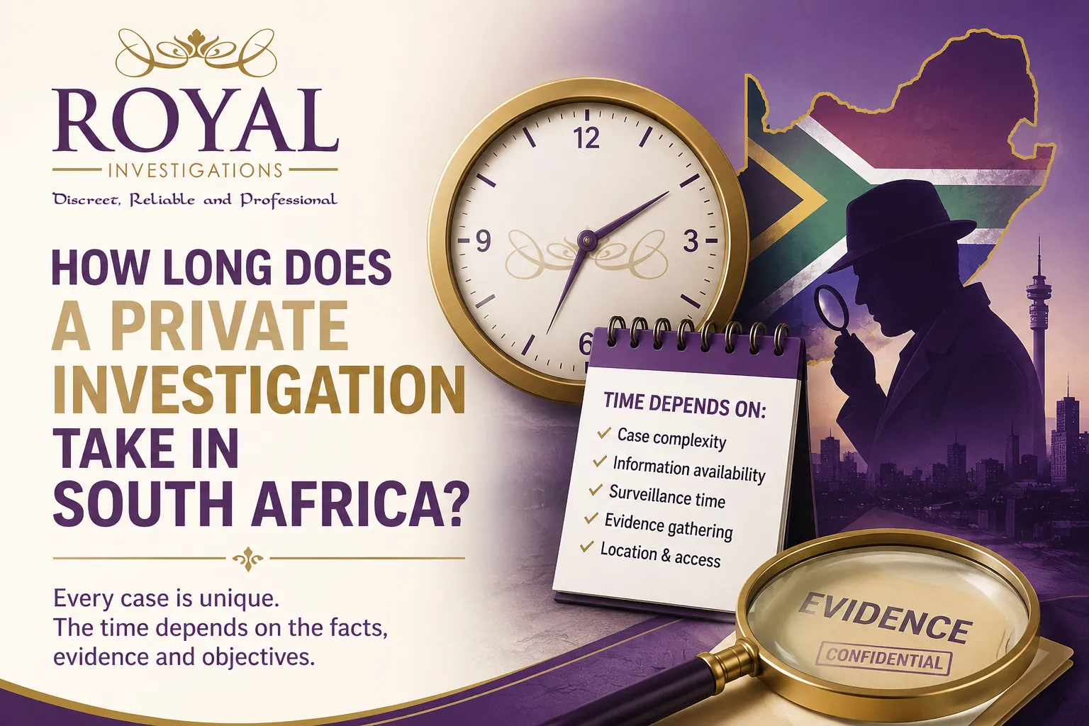 How Long Does a Private Investigation Take in South Africa?
