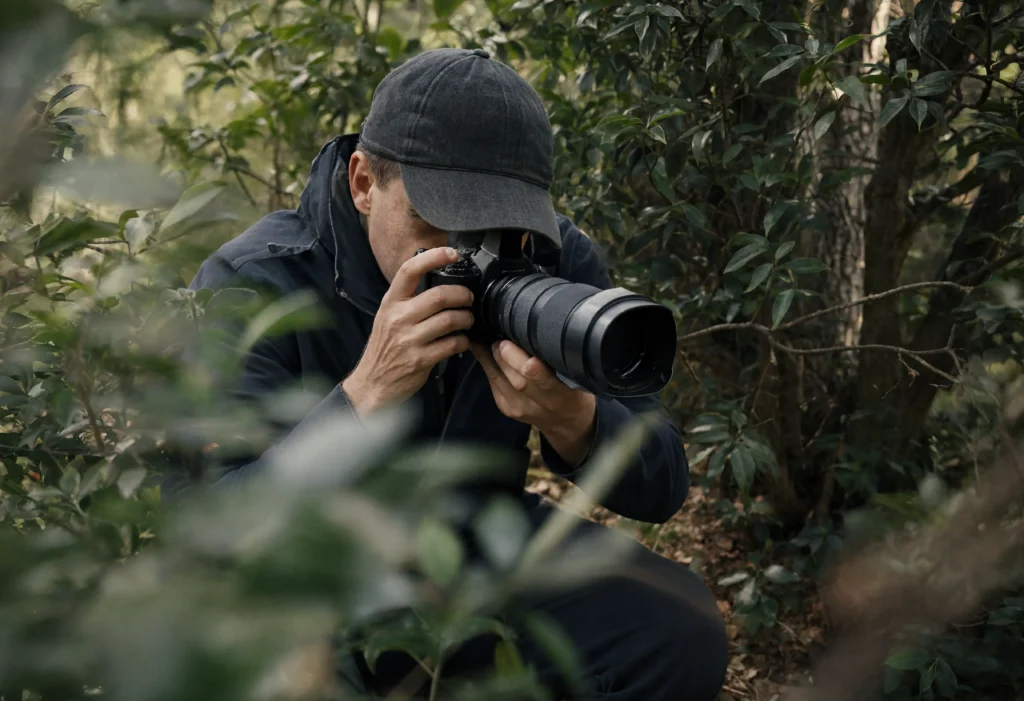 Investigator with Camera