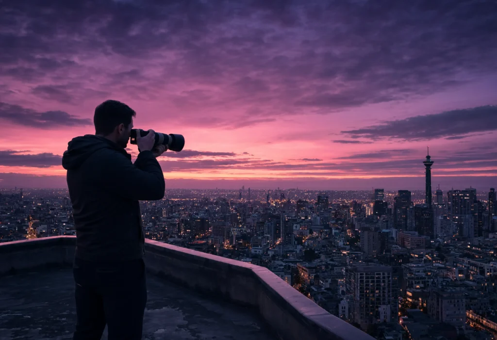 Rooftop observation post