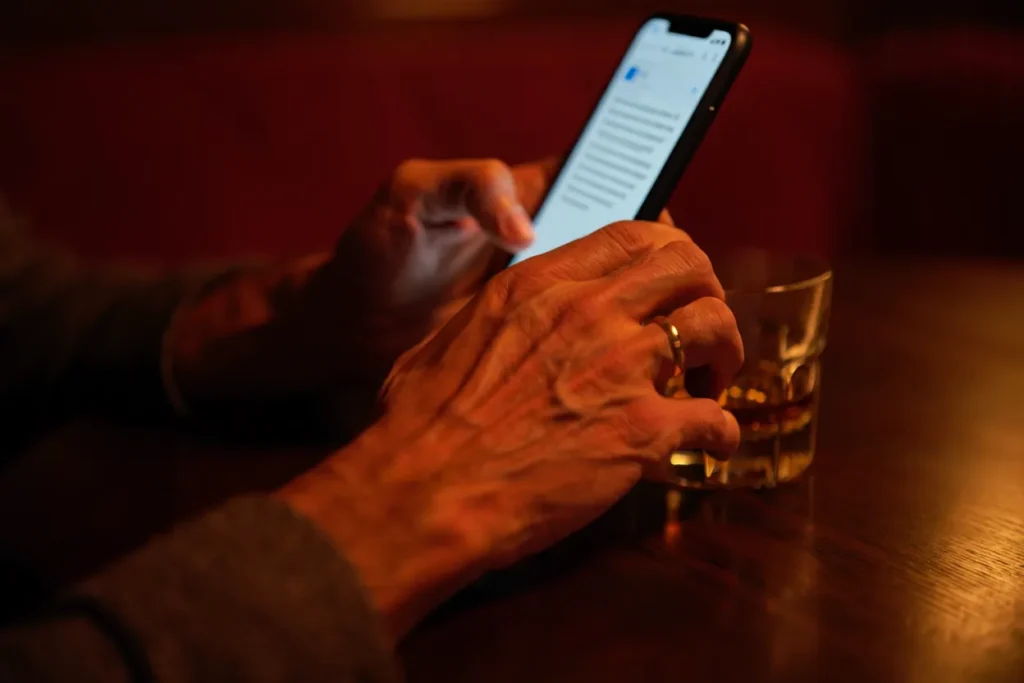Wedding Ring and Hidden Phone